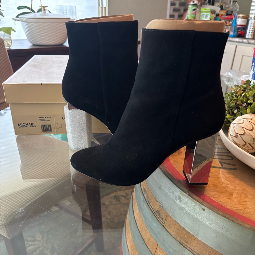 Michael Kors Petra Bootie Suede Boot